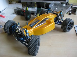 Tamiya DF-03 MS mit Alu-Tuning